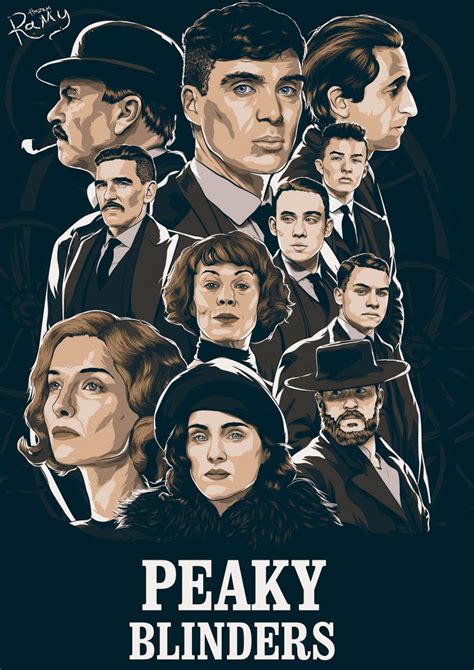 Peaky Blinder Poster My Unofficial Vector Poster For Peaky Blinders Peaky Blinders Poster