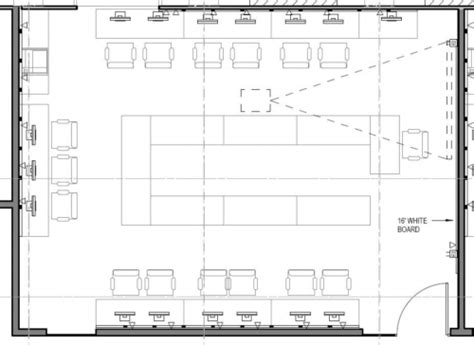 Computer Lab Floor Plan Design