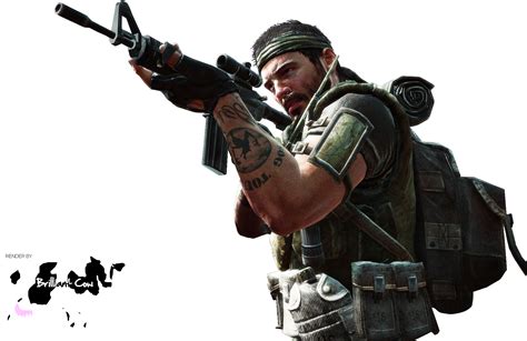 Download Transparent Bo2 Sniper Character Brand Call Of Duty Black