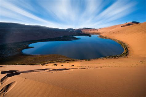 The Mystery Lakes Of The Badain Jaran Desert Lateet