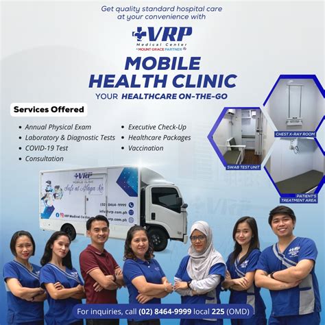 Vrp Medical Centers New Mobile Health Clinic Your Healthcare On The Go