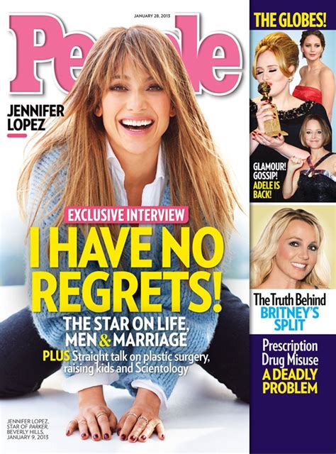 Jennifer Lopez Pleased With People Cover Photo E Online