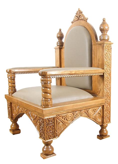 Shop our selection of church furniture. Church furniture: Bishop's throne - 6 - Istok Church Supplies