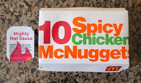 Spicy Buffalo Sauce Mcdonalds Placemoms