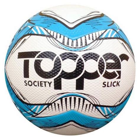 bola futebol society topper slick 2 unidades ponto