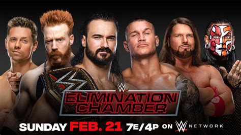 Wwe Elimination Chamber 2021 First 3 Matches Announced