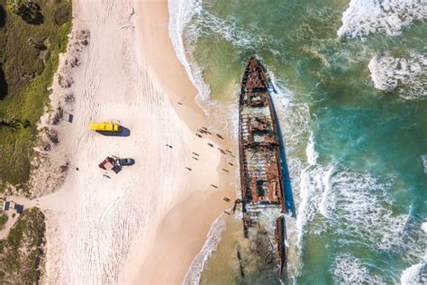 The Ss Maheno Shipwreck On Fraser Island Fraser