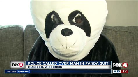 Police Called Over Man In Panda Suit Youtube