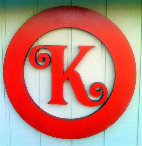 Circle K | Decorative letters, Diy letters, Illustration wall art