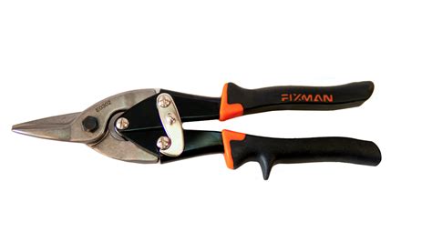 250mm Tin Snips Straight Cut Fixman Tools