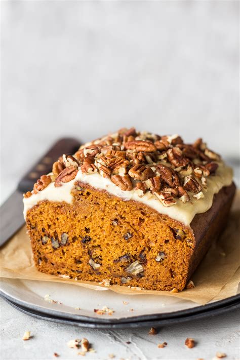 Rosemary chocolate chip banana breadbecaus. Vegan pumpkin bread with maple frosting - Lazy Cat Kitchen