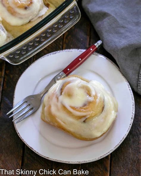 Old Fashioned Cinnamon Rolls Sweet And Tender That Skinny Chick Can Bae
