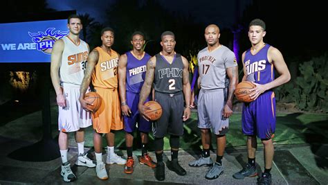 Phoenix Suns Unveil New Alternate Jersey Slogan Court