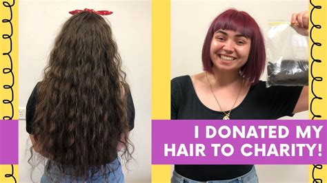 Its Been A While I Cut And Donated My Hair Youtube