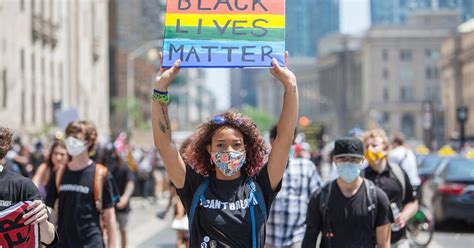 Theres A Peaceful Protest In Support Of Black Lives Matter In Toronto