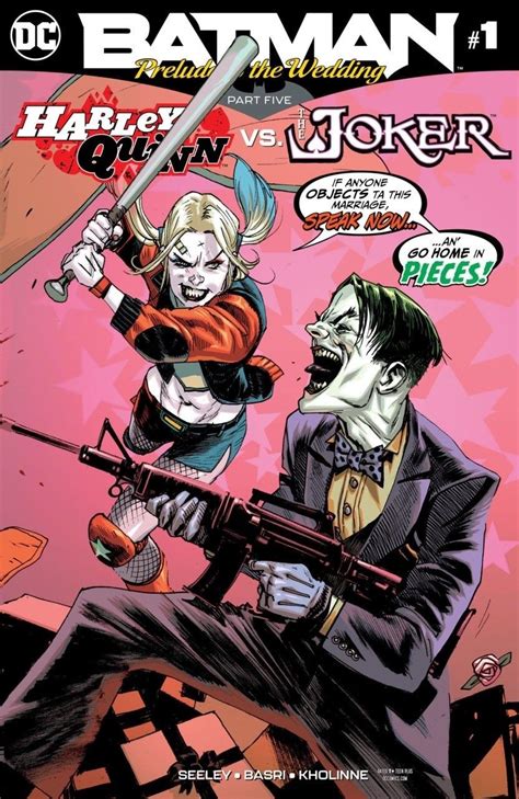 Batman Prelude To The Wedding Harley Quinn Vs Joker 2018 1 Vfnm