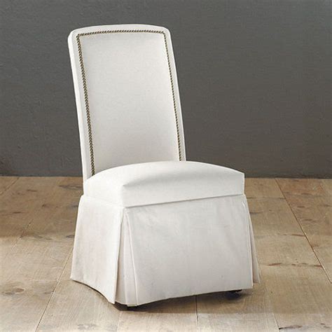 Make your chair look brand new. Nail Head Parsons Chair with Casters desk chairs that ...