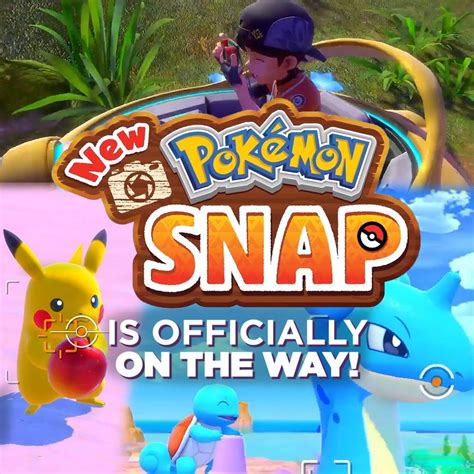 New Pokémon Snap Is Coming To The Nintendo Switch A New Pokémon Snap