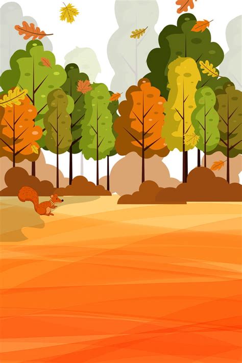 Cartoon Fall Wallpaper