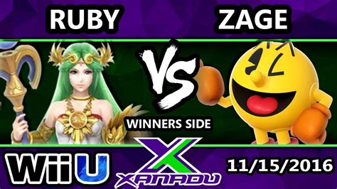 Sx 176 Ruby Palutena Peach Vs Zage Pac Man Ssb4 Tournament
