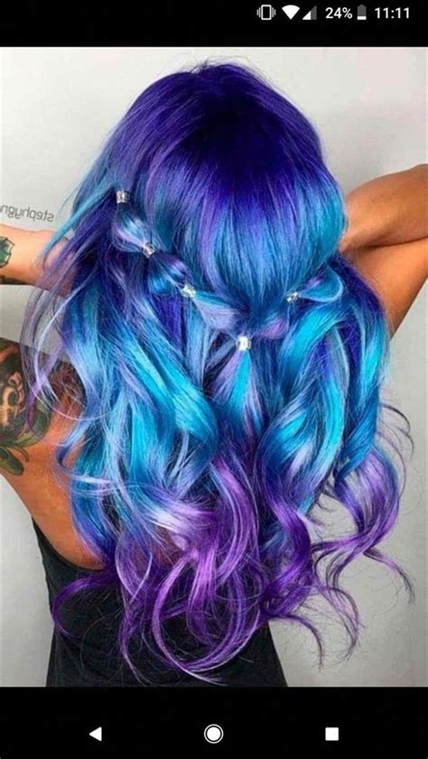 33 Blue Ombre Hair Color Trend In 2019 Blue Ombre Hair