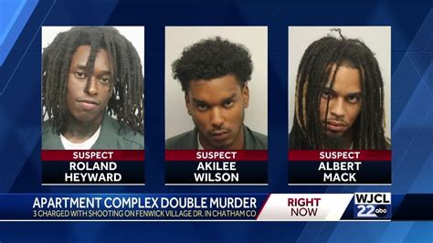 3 Men Charged In Chatham County Double Homicide Youtube