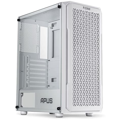 Gabinete Branco Pichau Apus Matx Atx White Mid Tower A O Lateral Vidro Hot Sex Picture