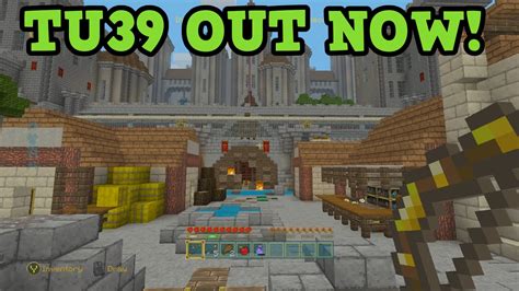 Minecraft Xbox 360 Ps3 Tu39 Out Now Bug Fix Update Youtube