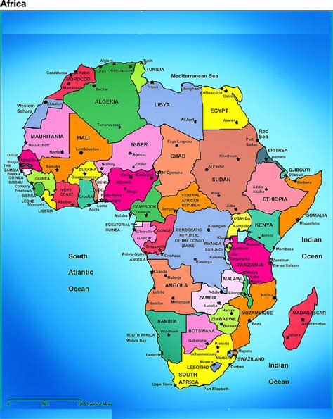 List Of African Countries Africa Maps Fast And Easy Facts And More