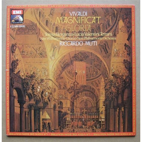 Vivaldi Magnificat Gloria By Riccardo Muti Teresa Berganza