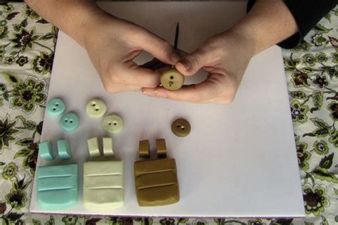Beginner Button Class Polymer Clay Tutorial ⋆ Polka Dot Cottage