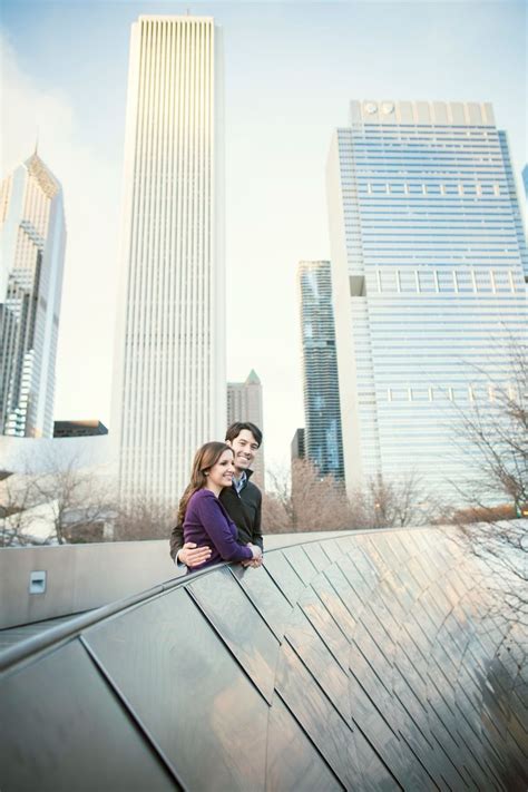 Chicago Engagement Session Chicago Engagement Picture Photo