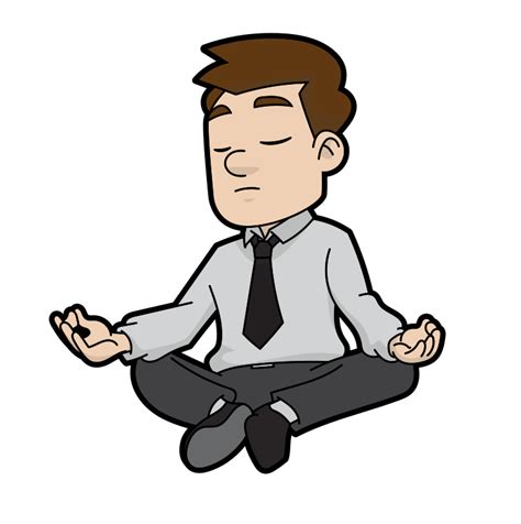 2500 x 2500 png 288kb. File:Cartoon Meditating Man.svg - Wikimedia Commons