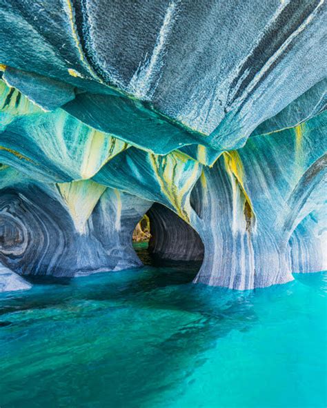 Marble Caves In Patagonia Chile General Carrera Lake Fun Life Crisis