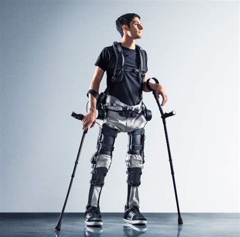 This 40000 Robotic Exoskeleton Lets The Paralyzed Walk Wearable
