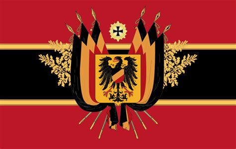 Germanic Republic 1848 1867 Flag Art Earth Flag German Flag
