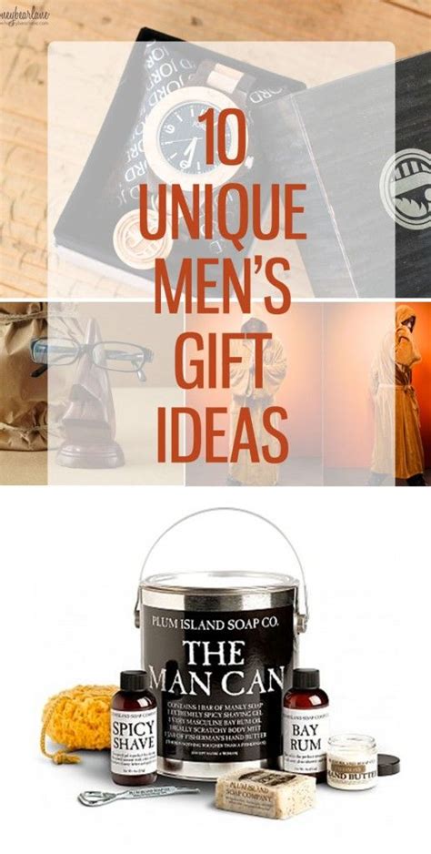 10 Unique Mens Gift Ideas | Unique gifts for men, Gift baskets for men