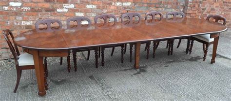 Large Mahogany Extending Dining Table C1900 348772 Dining Table