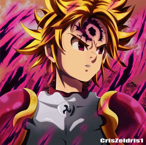 Meliodas Demon Power by CrisZeldris1 | No taizai