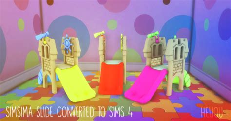 Downloaded Toddler Slide Sims 4 Toddler Sims Baby Sims 4 Children