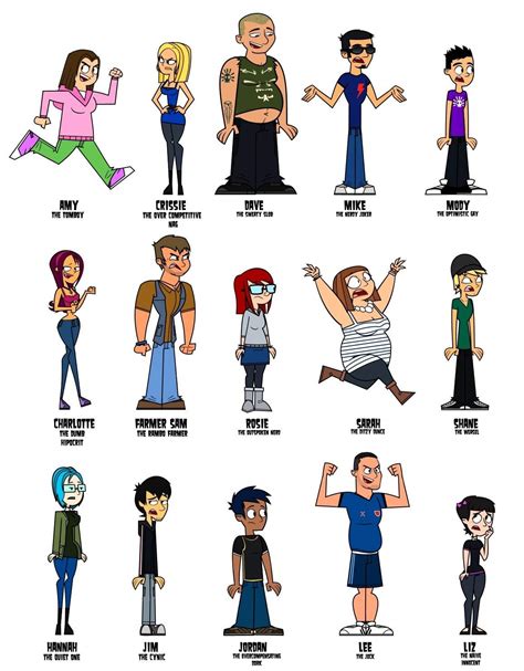 Total Drama Returns Popularity Tournament Round 1 Total Drama