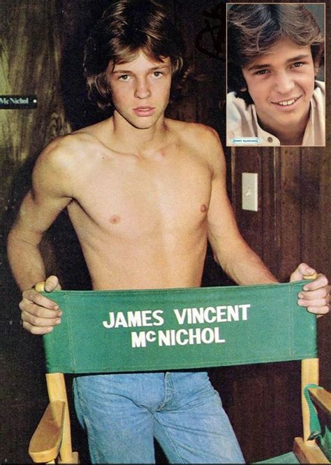 James Jimmy Vincent Mcnichol Actor And Brother Of Actress Kristy