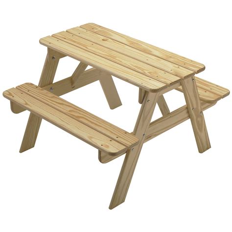 Picnic tables to fit your needs! Little Colorado Kids' Picnic Table & Reviews | Wayfair