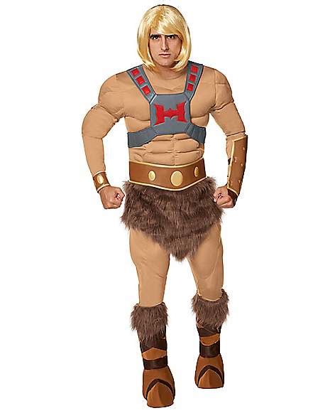 Adult He Man Costume Masters Of The Universe Revelation