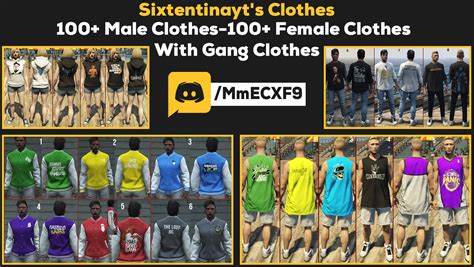 Give You The Best Clothing Pack For Fivem Pe