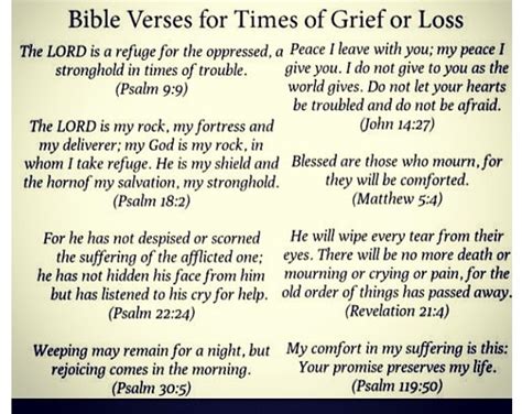 Biblical Quotes About Grieving Quotesgram