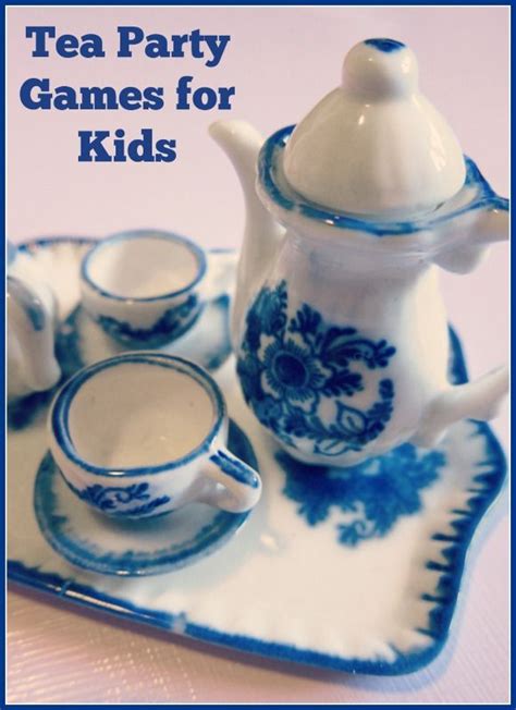 Tea Party Games For Kids Mykidsguide