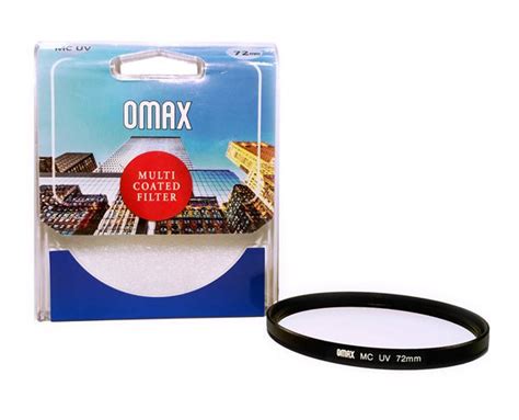 Omax 72mm Multicoated Uv Filter The Camerashop