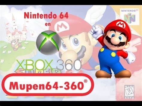 The mario games are hardly introduced for any platform outside out of nintendo's product line. Emuador de Nintendo 64 en Xbox360 (RGH-Jtag) - YouTube