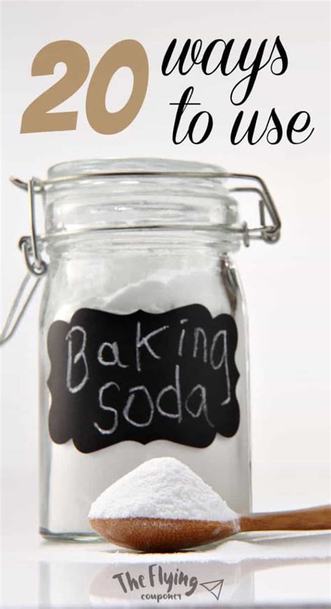20 Ways To Use Baking Soda Around The House The Flying Couponer